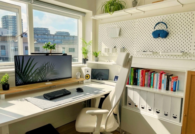 Ejemplo Oficina en Casa